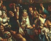 雅各布 约尔当斯 : The King Drinks